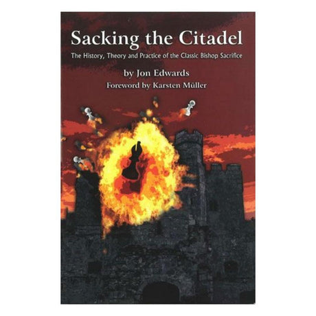 Framsidan av schackboken Sacking the Citadel.